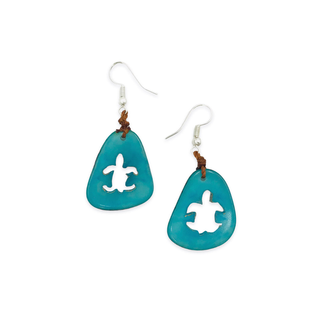 Coastal Earrings Turtle