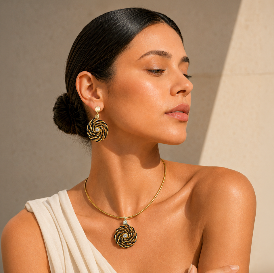 SOLARA - Golden Grass Jewelry